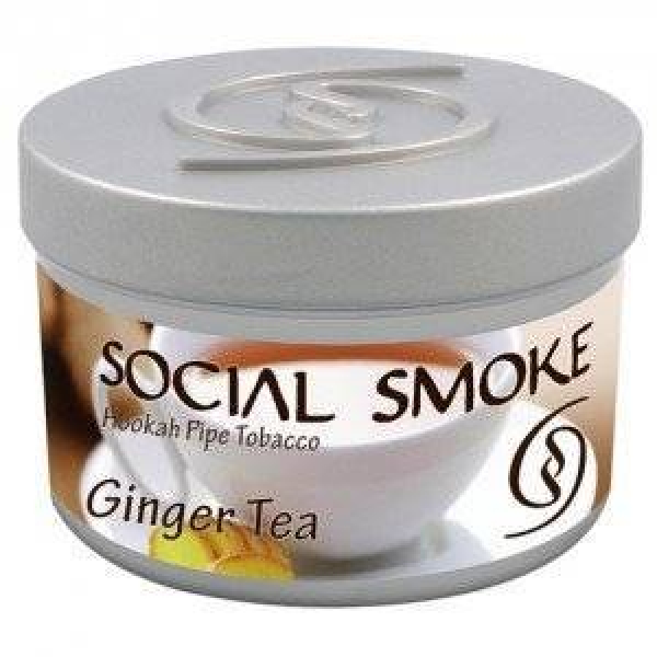 Табак Social Smoke Ginger Tea 250 грамм в Петропавловске-Камчатском