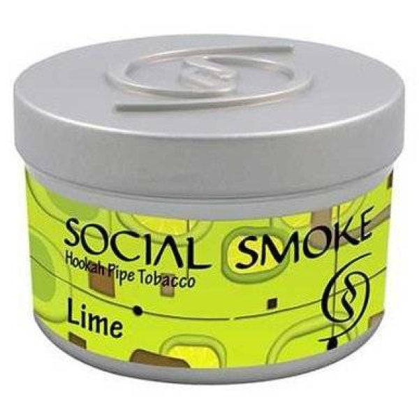Табак Social Smoke Lime 250 грамм в Петропавловске-Камчатском