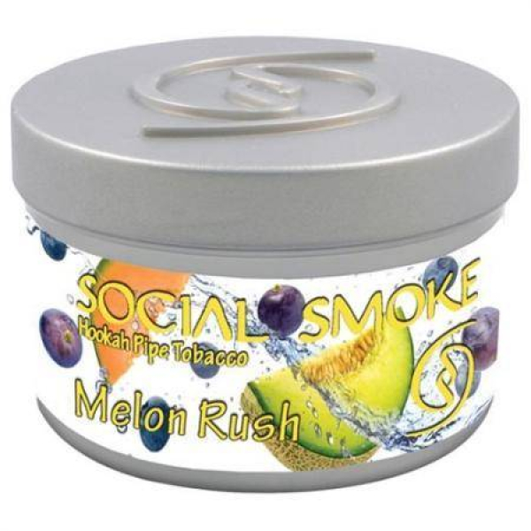 Табак Social Smoke Melon Rush 250 грамм в Петропавловске-Камчатском