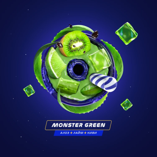 Паста Space Smoke LIGHT Mix Monster  Green (Зеленый Монстр) 30 гр в Петропавловске-Камчатском