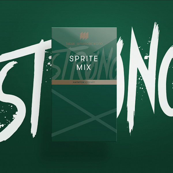 Табак Шпаковского Strong Sprite Mix (Напиток Спрайт) 40 гр в Петропавловске-Камчатском
