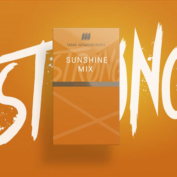 Табак Шпаковского Strong Sunshine MIx (Мюсли Манго) 40 гр в Петропавловске-Камчатском