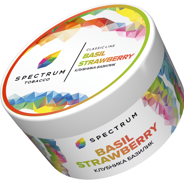 Табак Spectrum Classic BasilStrawberry 200 грамм в Петропавловске-Камчатском
