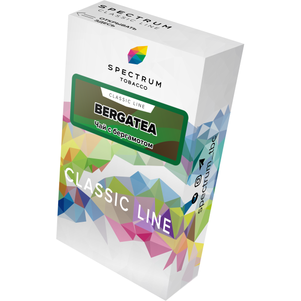 Табак Spectrum Classic bergatea 40 грамм в Петропавловске-Камчатском