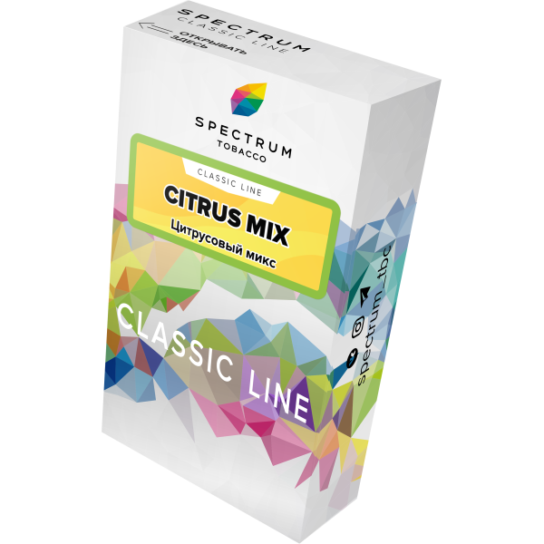 Табак Spectrum Classic citrus mix 40 грамм в Петропавловске-Камчатском