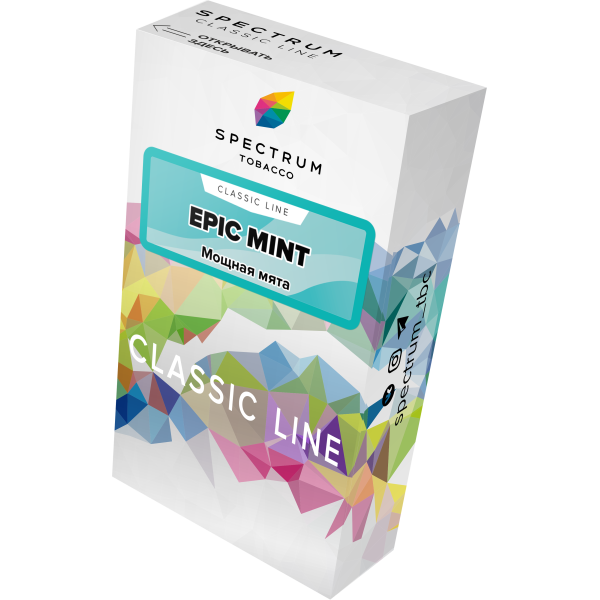 Табак Spectrum Classic epic mint 40 грамм в Петропавловске-Камчатском