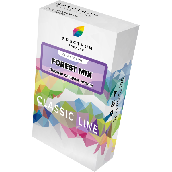 Табак Spectrum Classic forest mix 40 грамм в Петропавловске-Камчатском