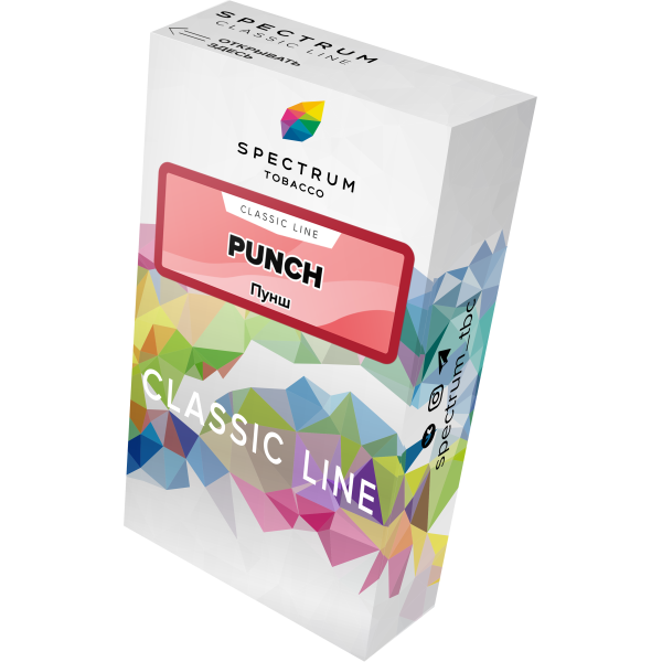 Табак Spectrum Classic punch 40 грамм в Петропавловске-Камчатском