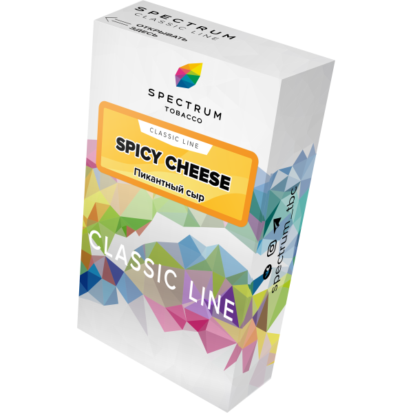 Табак Spectrum Classic spicy cheese 40 грамм в Петропавловске-Камчатском