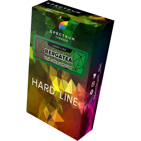 Табак Spectrum Hard bergatea 40 грамм в Петропавловске-Камчатском