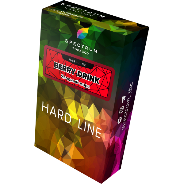 Табак Spectrum Hard berry drink 40 грамм в Петропавловске-Камчатском