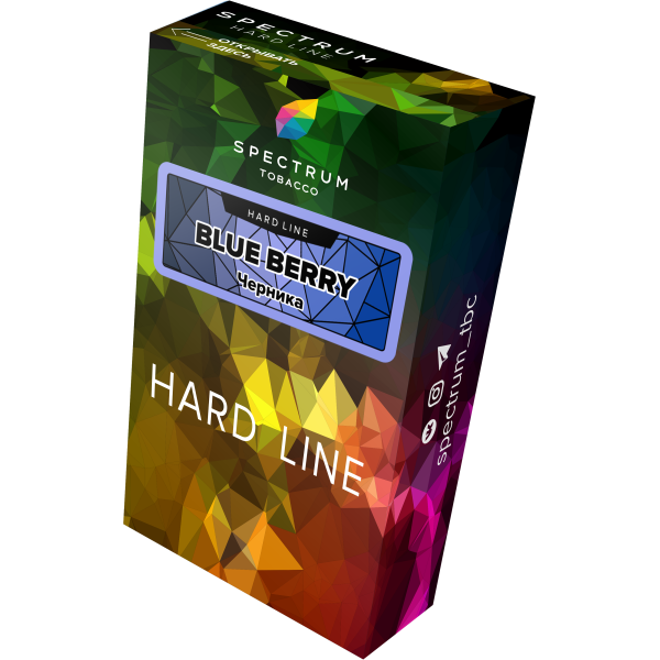Табак Spectrum Hard blue berry 40 грамм в Петропавловске-Камчатском