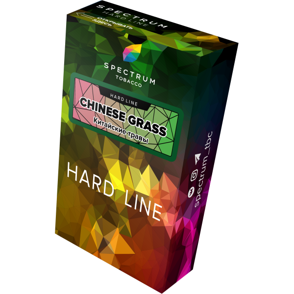 Табак Spectrum Hard chinese grass 40 грамм в Петропавловске-Камчатском