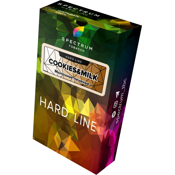 Табак Spectrum Hard cookies milk 40 грамм в Петропавловске-Камчатском