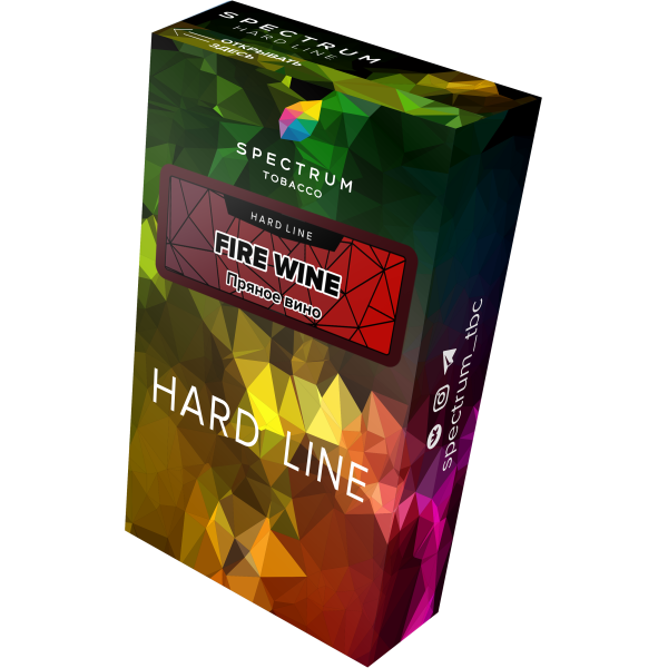 Табак Spectrum Hard fire wine 40 грамм в Петропавловске-Камчатском