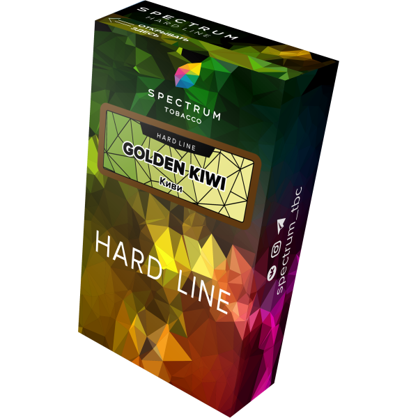 Табак Spectrum Hard golden kiwi 40 грамм в Петропавловске-Камчатском