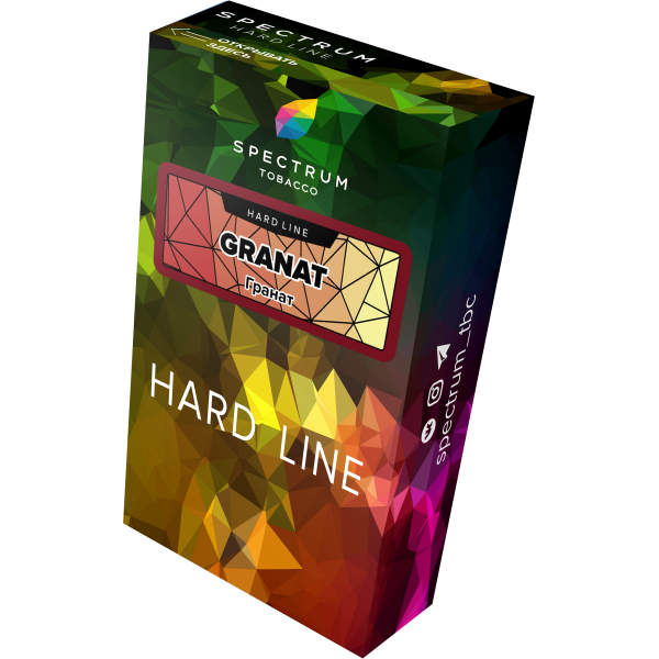 Табак Spectrum Hard granat 40 грамм в Петропавловске-Камчатском