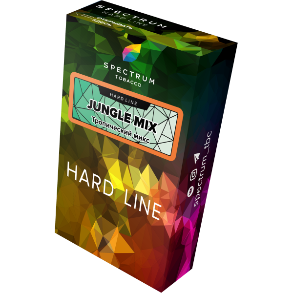 Табак Spectrum Hard jungle mix 40 грамм в Петропавловске-Камчатском