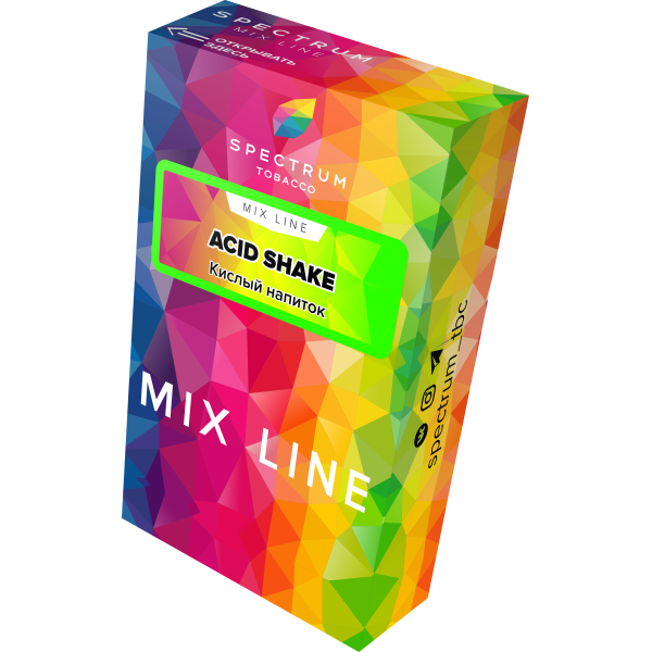 Табак Spectrum Mix Line Acid Shake 40 грамм в Петропавловске-Камчатском