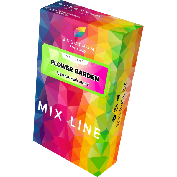 Табак Spectrum Mix Line Flower Garden 40 грамм в Петропавловске-Камчатском