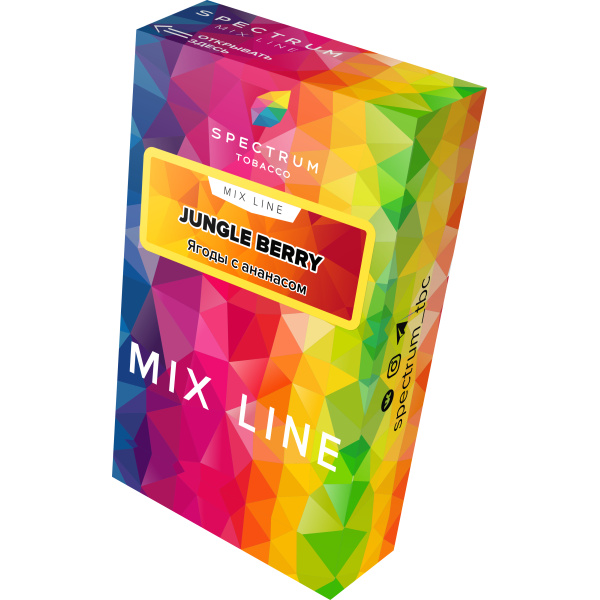 Табак Spectrum Mix Line Jungle Berry 40 грамм в Петропавловске-Камчатском