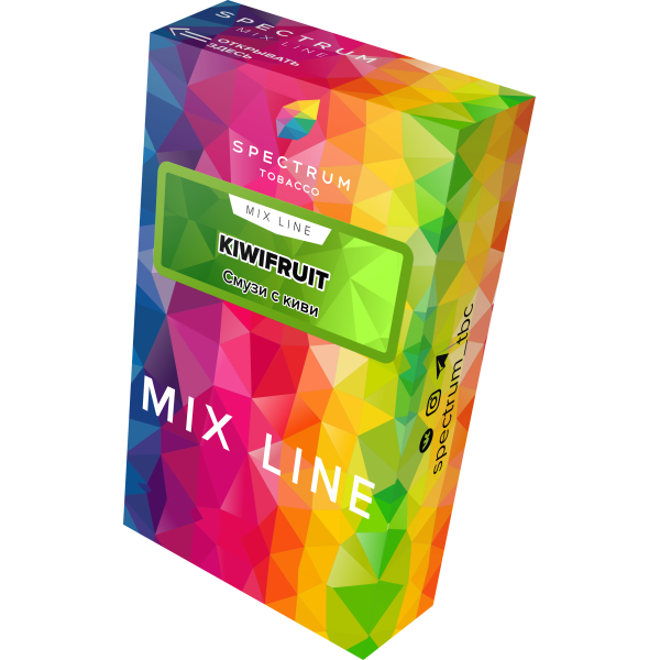 Табак Spectrum Mix Line Kiwifruit 40 грамм в Петропавловске-Камчатском