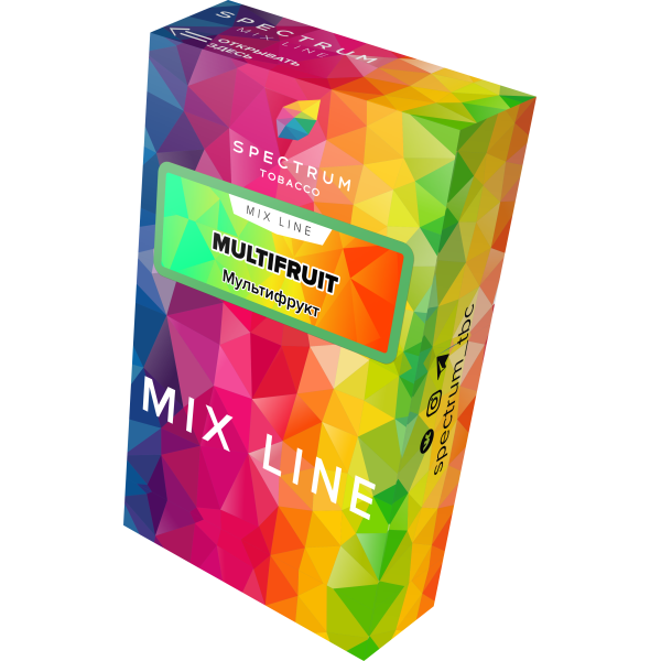 Табак Spectrum Mix Line Multifruit 40 грамм в Петропавловске-Камчатском