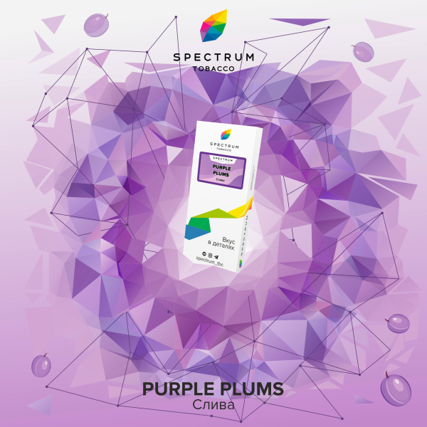 Табак Spectrum Classic Purple Plums 100 грамм в Петропавловске-Камчатском