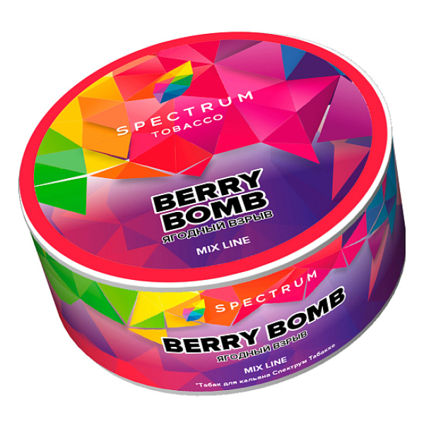 Табак Spectrum Mix Line Berry bomb (Ягодный взрыв) 25 гр в Петропавловске-Камчатском