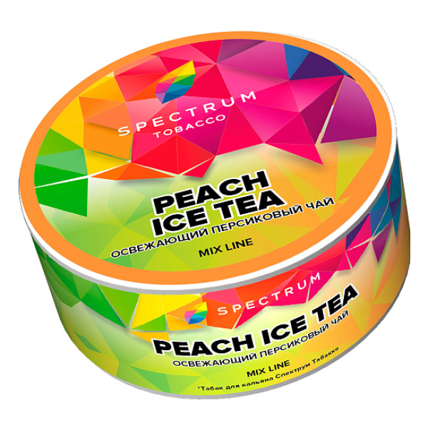 Табак Spectrum Mix Line Peach ice tea (Освежающий персиковый чай) 25 гр в Петропавловске-Камчатском