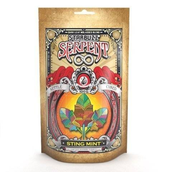 Табак Starbuzz Serpent Sting Mint 100 грамм в Петропавловске-Камчатском