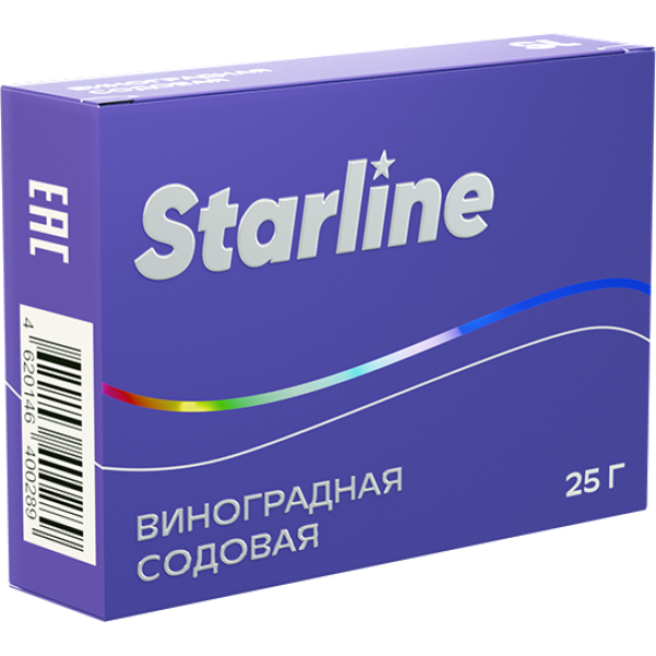 Табак Starline Виноградная содовая 25 гр в Петропавловске-Камчатском
