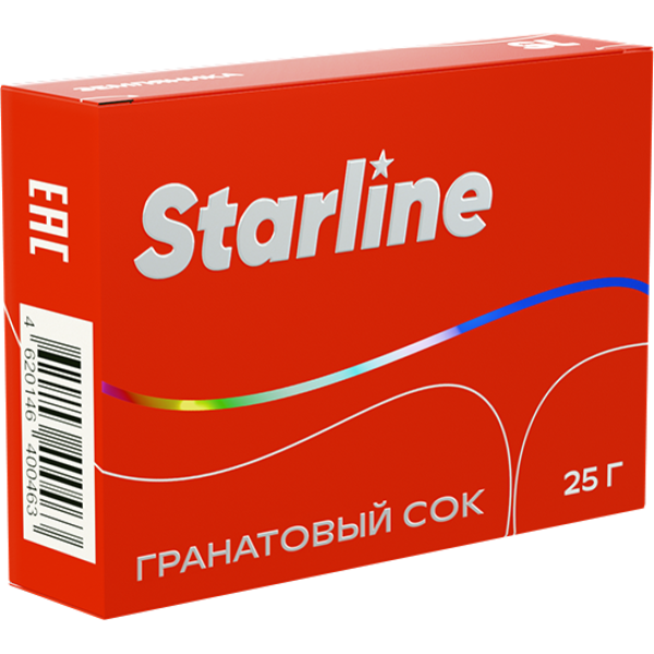 Табак Starline Гранатовый сок 25 гр в Петропавловске-Камчатском