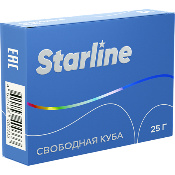 Табак Starline Свободная куба 25 гр в Петропавловске-Камчатском