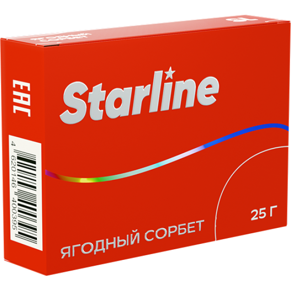 Табак Starline Ягоднный сорбет 25 гр в Петропавловске-Камчатском