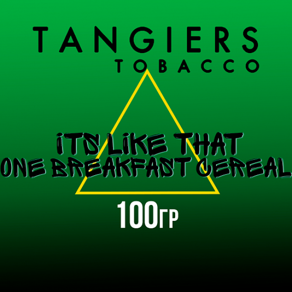 Табак Tangiers BIRQUIQ ITS LIKE THAT ONE BREAKFAST CEREAL 100 гр в Петропавловске-Камчатском