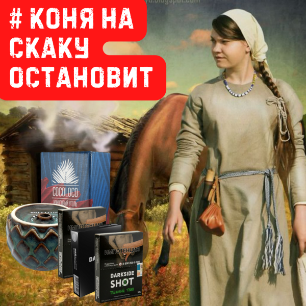 Набор #КОНЯ НА СКАКУ ОСТАНОВИТ для кальяна в Петропавловске-Камчатском