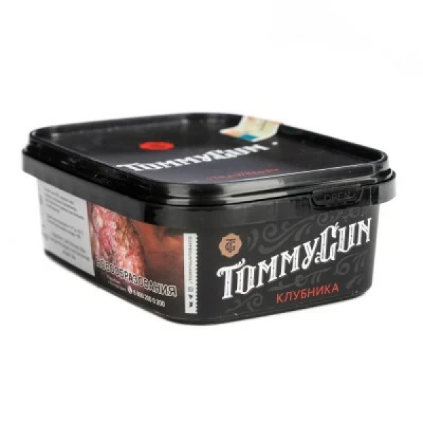 Табак Tommy Gun Strawberry (Клубника) 100 гр в Петропавловске-Камчатском