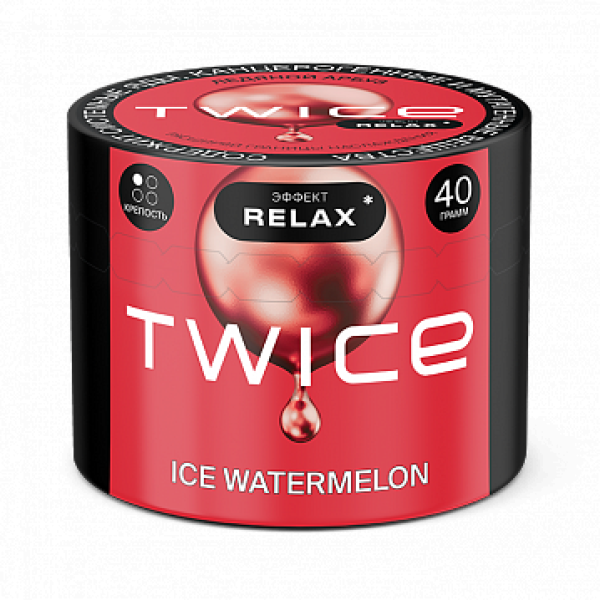 Табак TWICE Ice Watermelon (Ледяной арбуз) 40 гр в Петропавловске-Камчатском