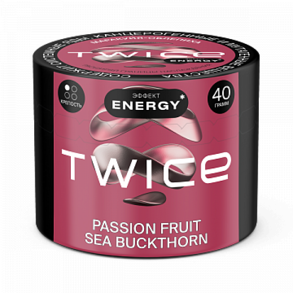 Табак TWICE Passion fruit Sea Buckthorn (Маракуйя Облепиха) 40 гр в Петропавловске-Камчатском