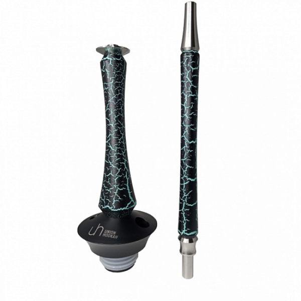 Кальян Union Hookah Sleek Кракле голубой в Петропавловске-Камчатском