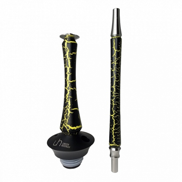 Кальян Union Hookah Sleek Кракле желтый в Петропавловске-Камчатском