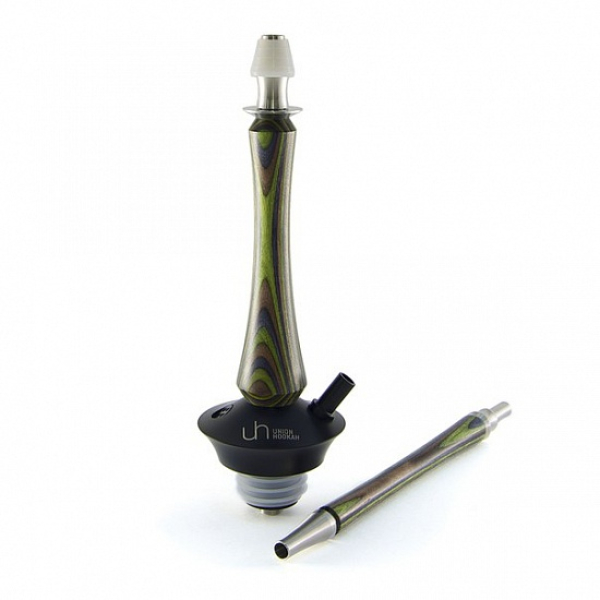 Кальян Union Hookah Sleek Ламинат зеленый в Петропавловске-Камчатском