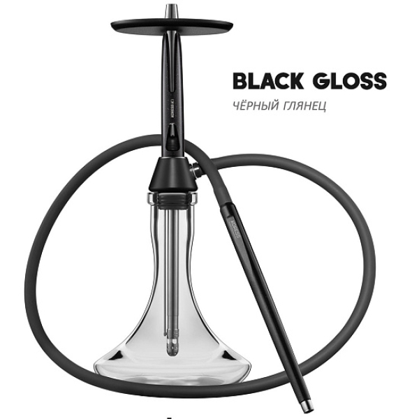 Кальян Koress K3 Black Gloss (Черный, 48 см) в Петропавловске-Камчатском