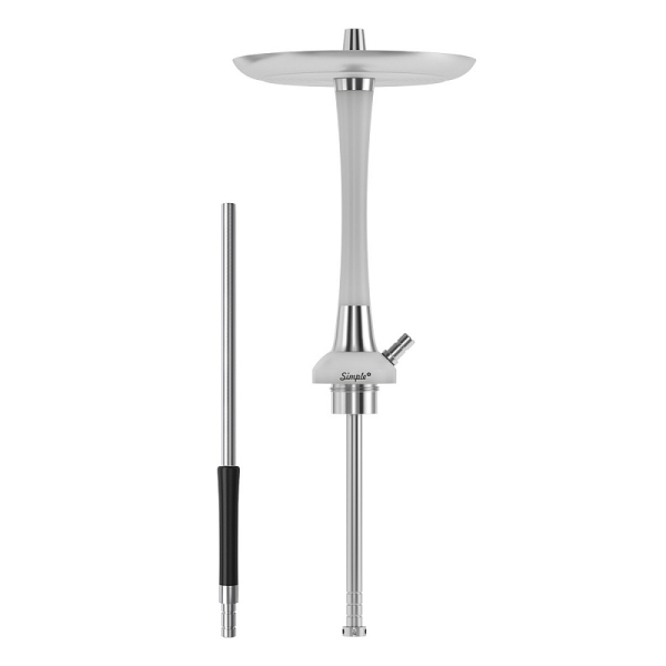 Кальян MattPear Simple S Pro Slim (Белый, 53 см) в Петропавловске-Камчатском