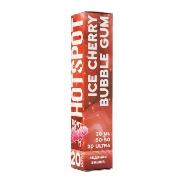 Жидкость HOTSPOT Chow Ultra Ice Cherry Bubble Gum 30 мл в Петропавловске-Камчатском
