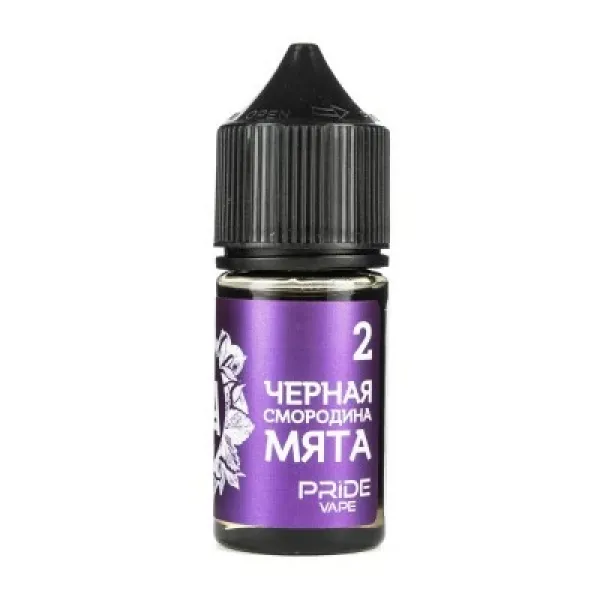 Жидкость Pride Vape Tea Salt Черная смородина мята 30 мл в Петропавловске-Камчатском