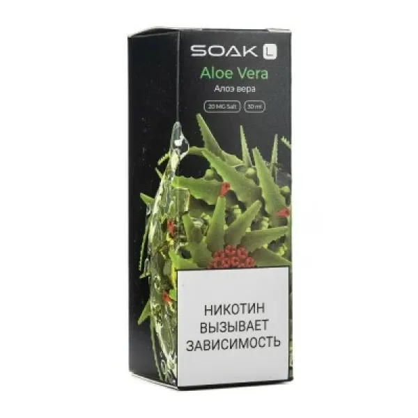 Жидкость SOAK L Aloe Vera 30 мл в Петропавловске-Камчатском