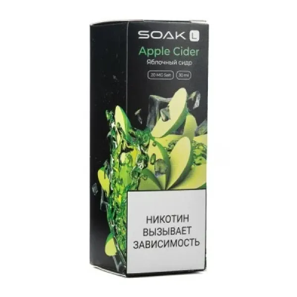 Жидкость SOAK L Apple Cider 30 мл в Петропавловске-Камчатском