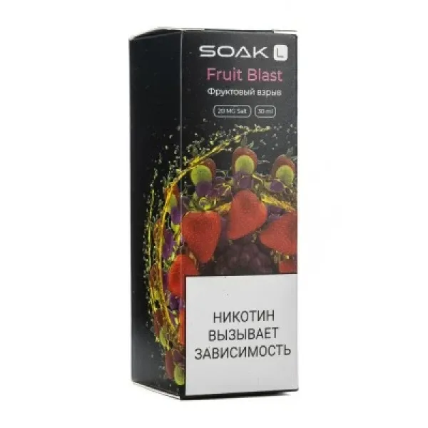Жидкость SOAK L Fruit Blast 30 мл в Петропавловске-Камчатском